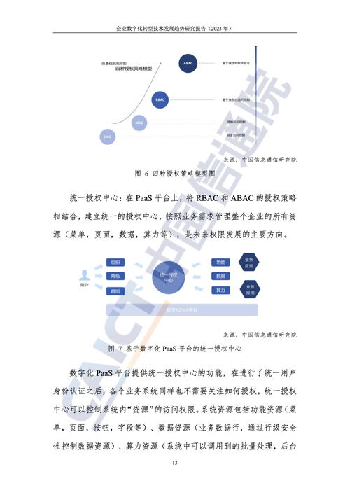 中國信通院發布《2023年企業數字化轉型技術發展趨勢研究報告》 關鍵技術加速推廣，產業融合邁向縱深